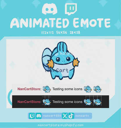 Animated #0258 Wiggle Emote