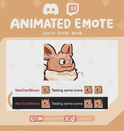 Animated #0133 Side Eye Emote