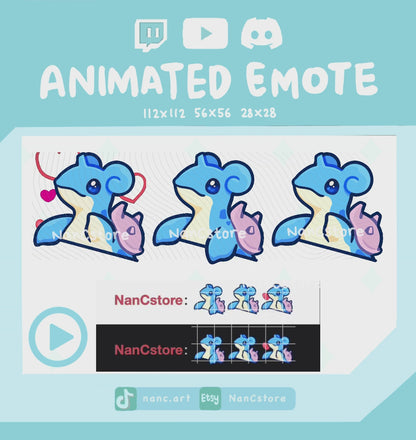 Animiertes Emote #0037 Bongo