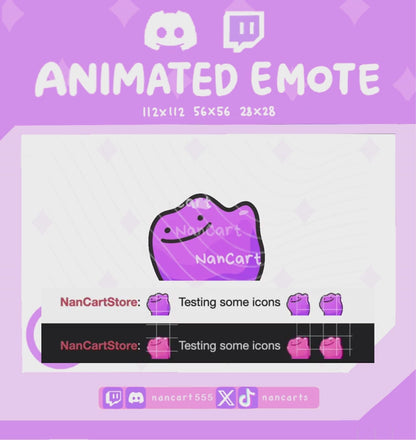 Animiertes Emote #0132 "Wackel-Tanz"