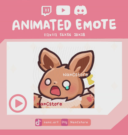 Animiert #0197 Erschrocken-Panik-Emote