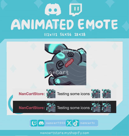 Animated #0197 Faint Dead Emote