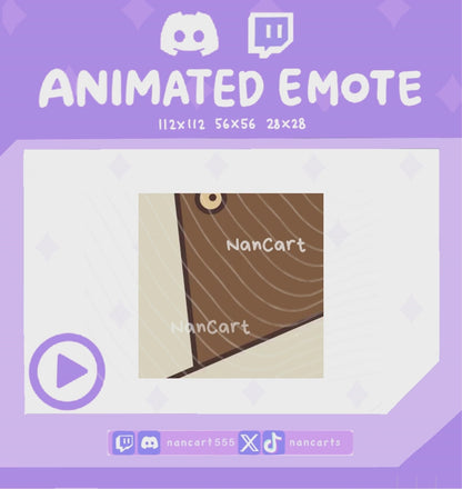 Animated #0677 Angry Staring Emote
