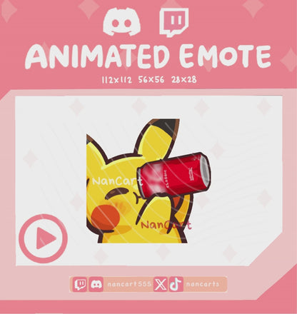 Animiertes #0025 Chugging-Emote
