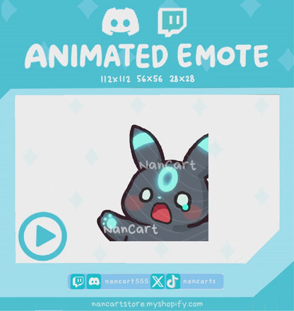 Animated #0197 Scared Panic Emote