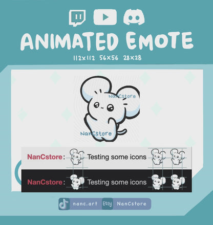 Animated #0924 Pleading Uppies Emote