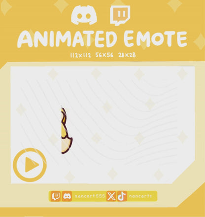 Animated #0054 Panic Rushing Emote