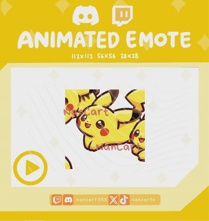Animiertes Emote #0025 Raid-Ansturm