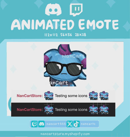 Animated Depresso Judgemental Emote