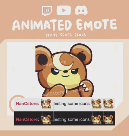 Animated #0216 Punching Emote