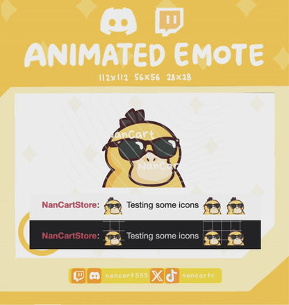 Animated #0054 Annoyed Judgemental Emote