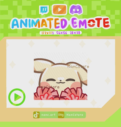 Animated #0025 Cheering Emote