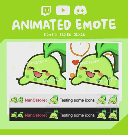 Animiertes #0152 Wütend Starrend Emote