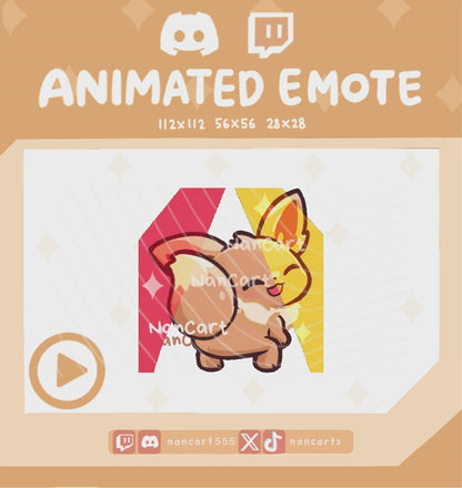 Animated #0133 RAVE Twerking Emote