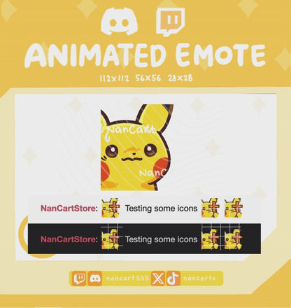Animated #0025 Scared Panic Emote