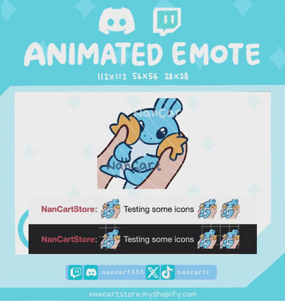 Animated #0258 Squishy Emote