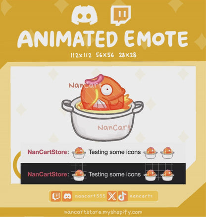 Animated #0129 Spinning Emote
