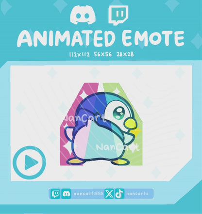 Animated #0393 Rave Dance Emote
