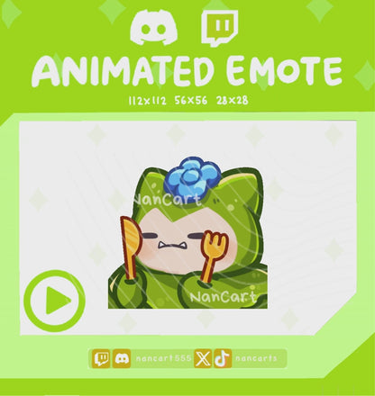 Animated #0143 Hungry Emote