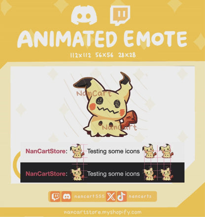 Animated #0778 Wiggle Emote