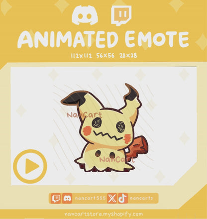 Animated #0778 Wiggle Emote