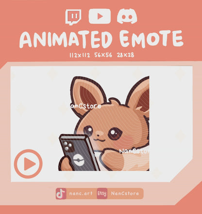 Animiert #0133 Like auf Handy geben Emote