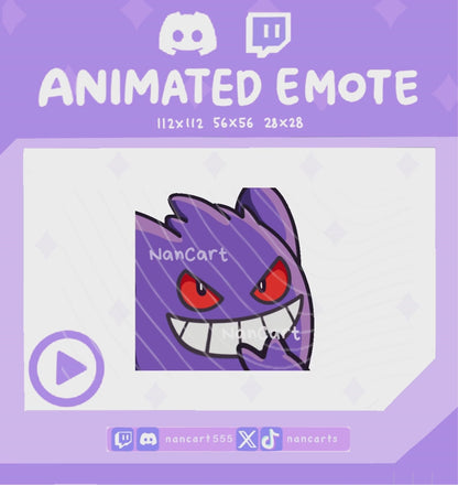 Animiertes #0094 Watching You-Emote