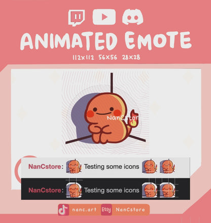 Animated #0004 Sad in Corner Emote