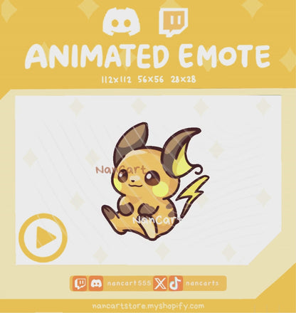 Animiertes Emote #0026 Rollender Troll