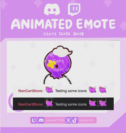 Animated #0132 Happy Flying Emote