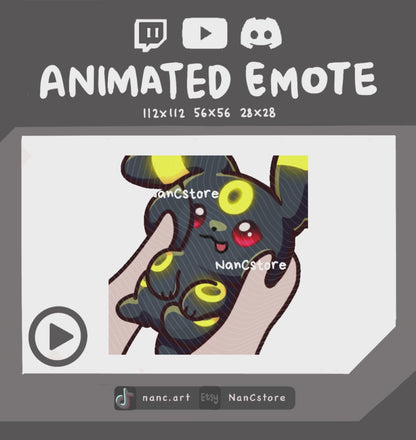 Animated #0197 Squishy Emote