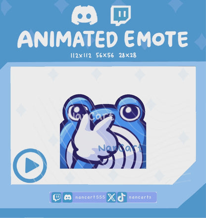 Animiert #0061 "Watching You" Emote | Twitch Discord Streaming Chat Nutzung