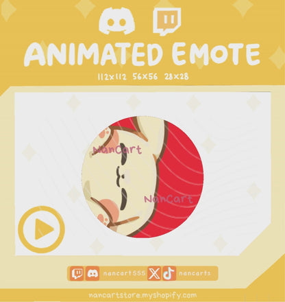Animiertes #079 Pedro-Waschbär-Tanz-Emote