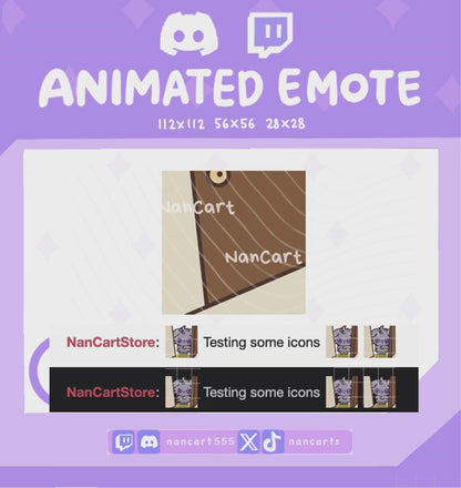 Animated #0677 Angry Staring Emote