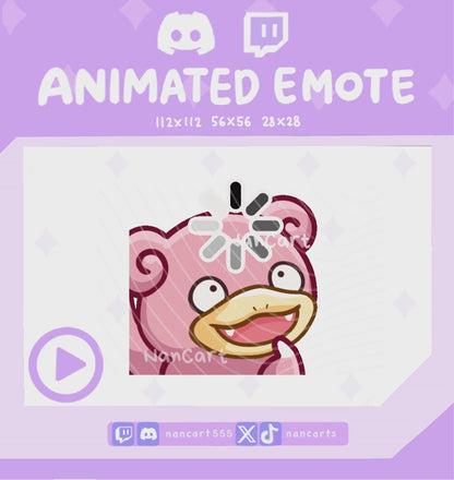 Animated #0079 Confused Loading Emote