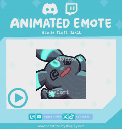 Animated #0197 Faint Dead Emote