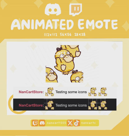 Animated #0054 Raid Rushing Emote