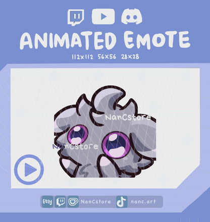 Animiertes #0677 Glückliches winkendes Emote