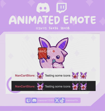 Animated #0196 Red Card OUT Emote