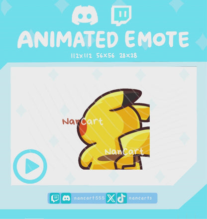 Animiertes Emote Warten #0025