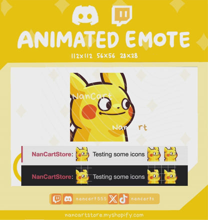 Animated #0025 Side Eye Emote