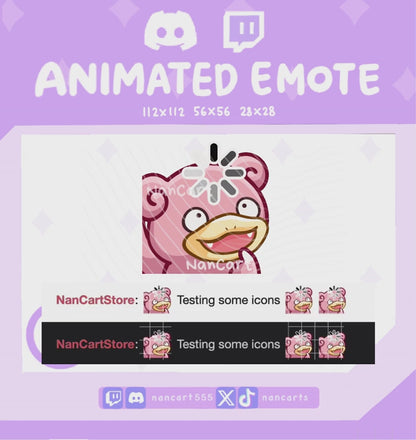 Animated #0079 Confused Loading Emote