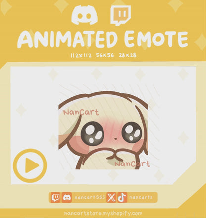 Animiertes #0025 Schüchtern bittendes Emote