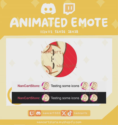 Animiertes #079 Pedro-Waschbär-Tanz-Emote