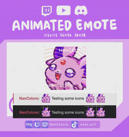Animated #0196 Pleading Uppies Emote