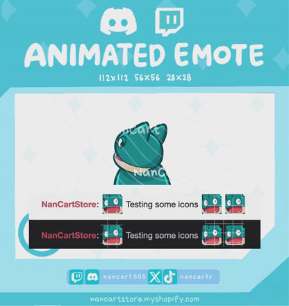 Animated #0143 #0446 Shocked Emote