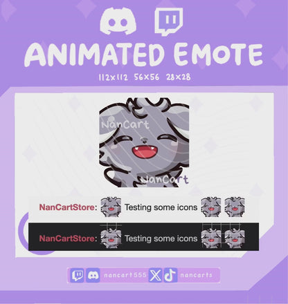 Animated #0677 Happy Waving Emote