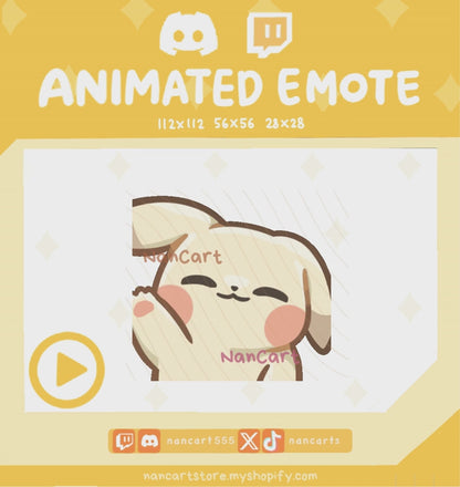 Animated #0025 Waving Emote