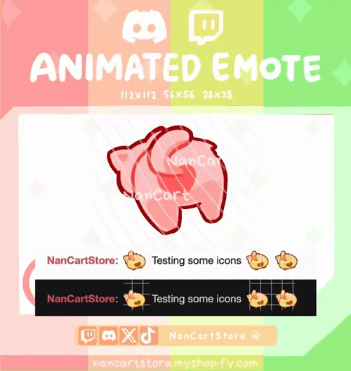 Animiertes #0143 THICC Po Emote